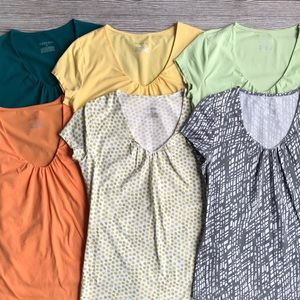 Merona 6 Soft T-shirts Bundle